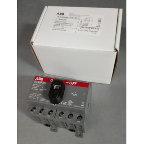 Přepínač sítí ABB OT40F3C 40A 1SCA104913R1001