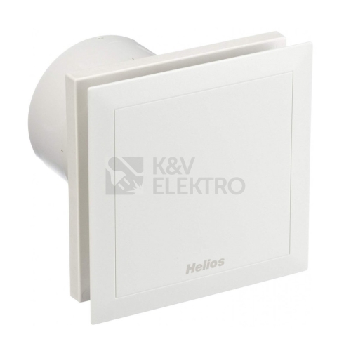 Axiální koupelnový ventilátor se zpětnou klapkou a časovým doběhem HELIOS MiniVent M1/100 N/C