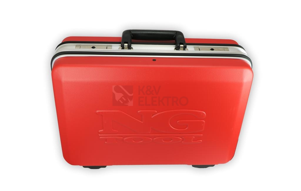 Obrázek produktu Kufr na nářadí Budget ABS červený 460x160x310mm ND 504180 2