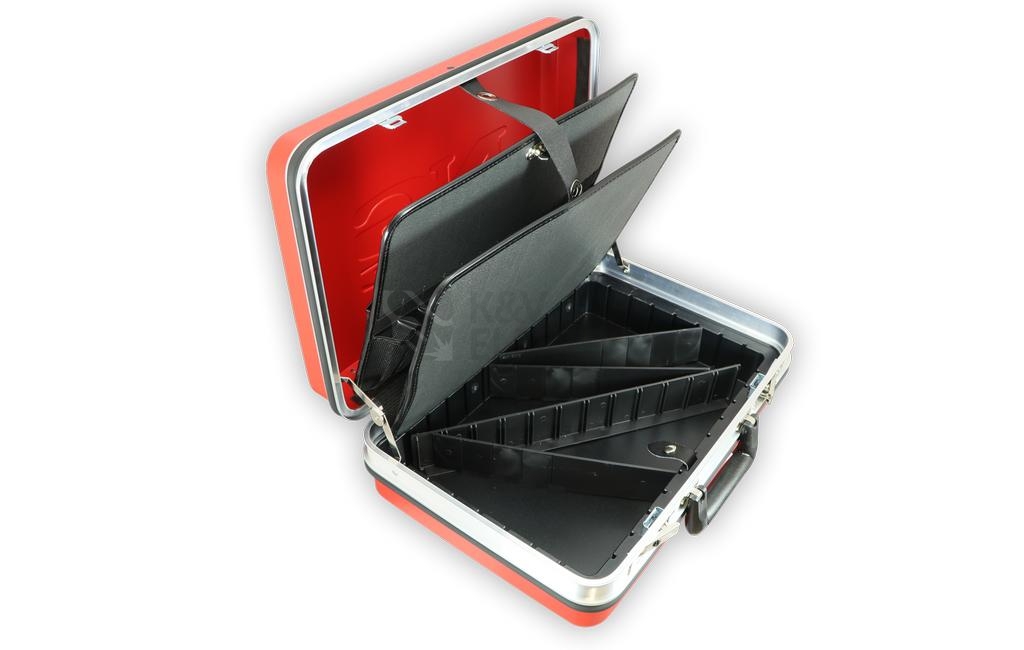 Obrázek produktu Kufr na nářadí Budget ABS červený 460x160x310mm ND 504180 10