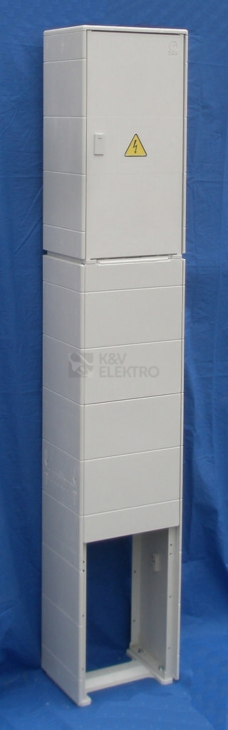 Obrázek produktu Elektroměrový rozvaděč pilíř DCK ER112/NKP7P šedý pro ČEZ, EGD (E.ON) 0