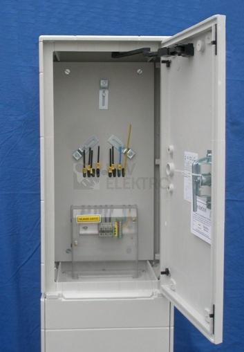 Obrázek produktu Elektroměrový rozvaděč pilíř DCK ER112/NKP7P šedý pro ČEZ, EGD (E.ON) 2