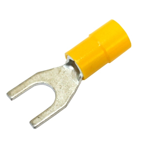 Vidlice kabelová Cu lisovací s izolací PVC GF-U4 průřez 4-6mm2 M4