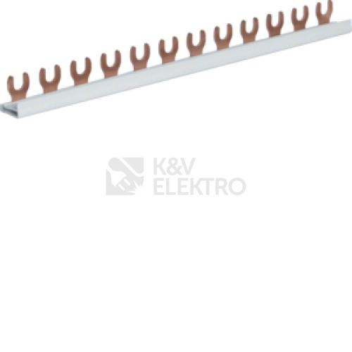 Propojovací lišta Hager KDN163A 1F 12modulů 10mm2