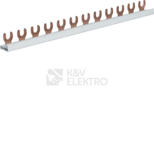 Obrázek produktu Propojovací lišta Hager KDN163A 1F 12modulů 10mm2 0