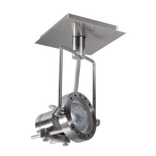 Svítidlo Kanlux SONDA EL-1L 50W GU10 saténový chrom 04795