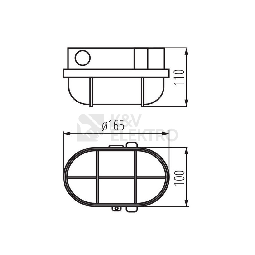 Obrázek produktu Svítidlo Kanlux MILO 7040T E27 IP54 70522 1