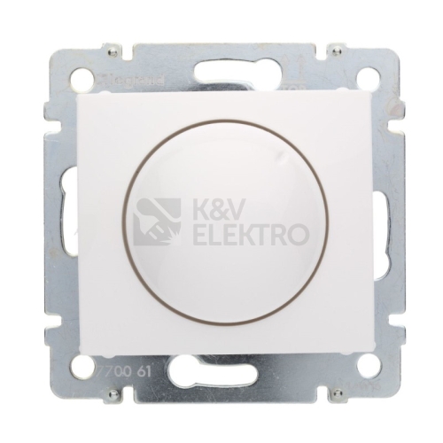 Legrand Valena stmívač otočný 400W bílá 770061