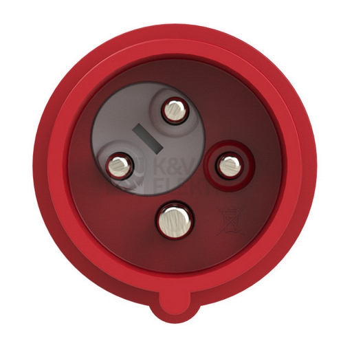 Obrázek produktu VIDLICE 32A/4P 400V IP44 MENIC 7024-6 2
