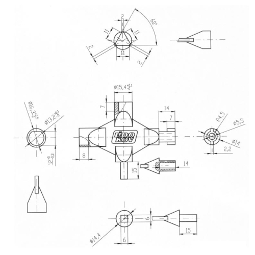Klička na zámky rozvaděčů Lidokov LK4 univerzální
