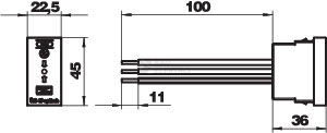 Obrázek produktu SVODIC MODUL 45 USS 45-O-RW /6117473/ 1