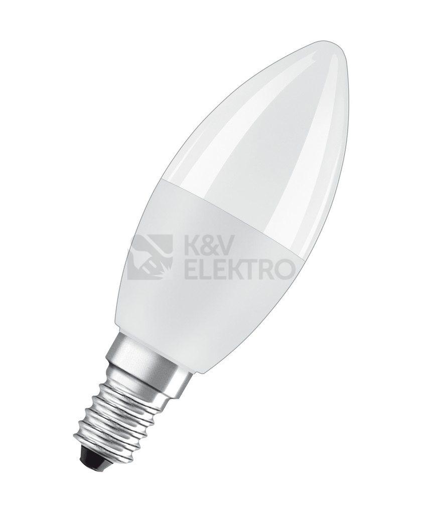 Obrázek produktu  LED žárovka E14 Osram STAR+ CL B 5,5W (40W) s dálkovým ovladačem svíčka RGBW (teplá bílá 2700K) stmívatelná 1