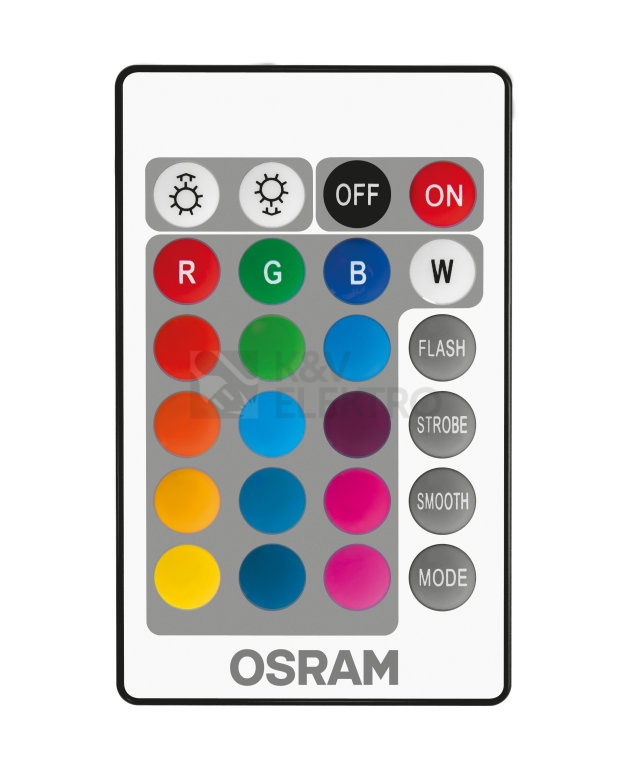 Obrázek produktu  LED žárovka E14 Osram STAR+ CL B 5,5W (40W) s dálkovým ovladačem svíčka RGBW (teplá bílá 2700K) stmívatelná 2