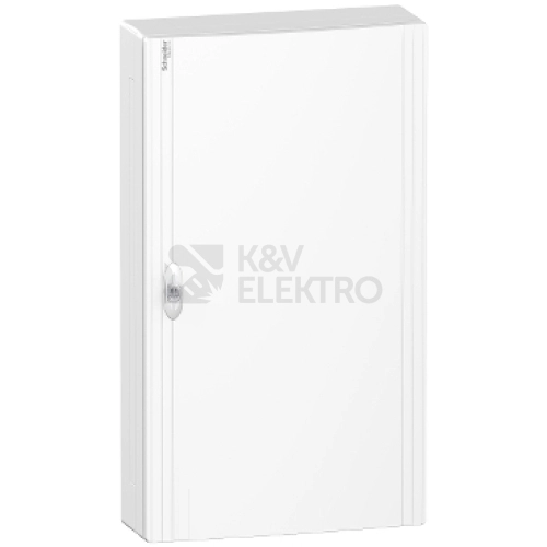 Rozvodnice na omítku Schneider Electric Pragma 72M plné dveře PRA30418
