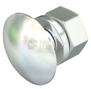 Obrázek produktu Šroub OBO FRS 10x25 A2 s plochou kulovou hlavou 6406718 0