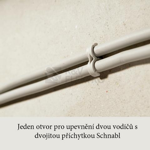 Obrázek produktu Příchytka pro dva vodiče 4-12mm Schnabl DSS 10 30220 (200ks) 1