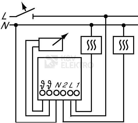 Obrázek produktu  ABB podlahový termostat 1032-0-0509 (1098 UF-101) 2CKA001032A0509 1