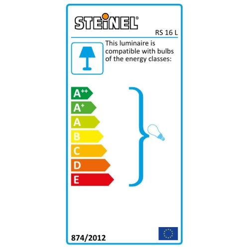 Svítidlo Steinel RS16L 738013 E27 60W s vysokofrekvenčním pohybovým čidlem (obrázek 7)