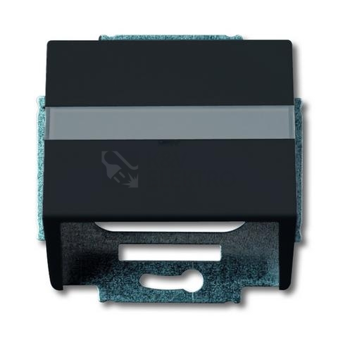 Obrázek produktu ABB kryt datové zásuvky mechová černá 2CKA001724A4299 Future Linear, Busch-axcent 1758-885 (1724-0-4299) 0
