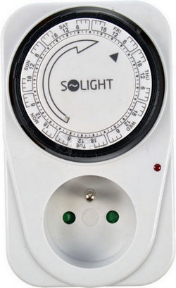 Obrázek produktu Spínací zásuvka/spínací hodiny Solight DT02 týdenní 0