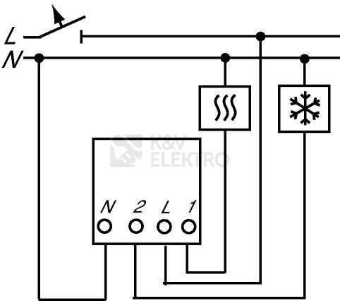 Obrázek produktu  ABB prostorový termostat 1032-0-0508 (1098 U-101) 2CKA001032A0508 1