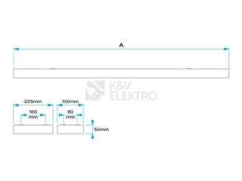 Obrázek produktu Zářivkové svítidlo Trevos Luxor 235/49 PAR ET5 S 26162 1