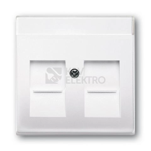 Obrázek produktu ABB kryt datové zásuvky studio bílá 2CKA001710A3176 Future Linear, Solo,Solo Carat, Busch-axcent 1800-84 (1710-0-3176) 0