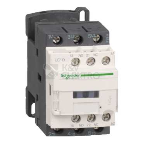 Schneider Electric TeSys stykač 18A 1Z+1V 48V DC LC1D18ED