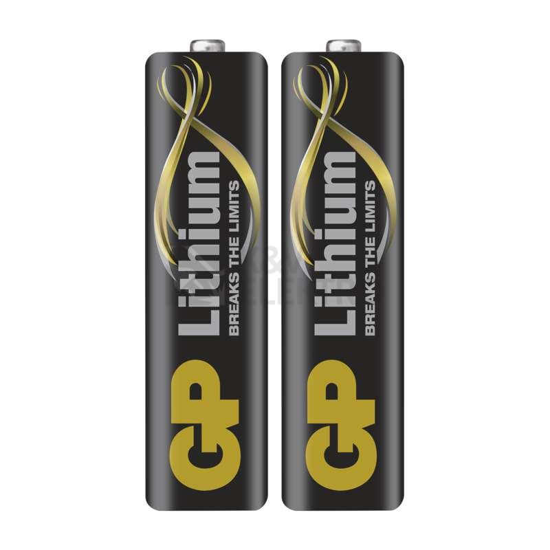 Obrázek produktu Tužkové baterie AA GP FR6 lithiová blistr 2