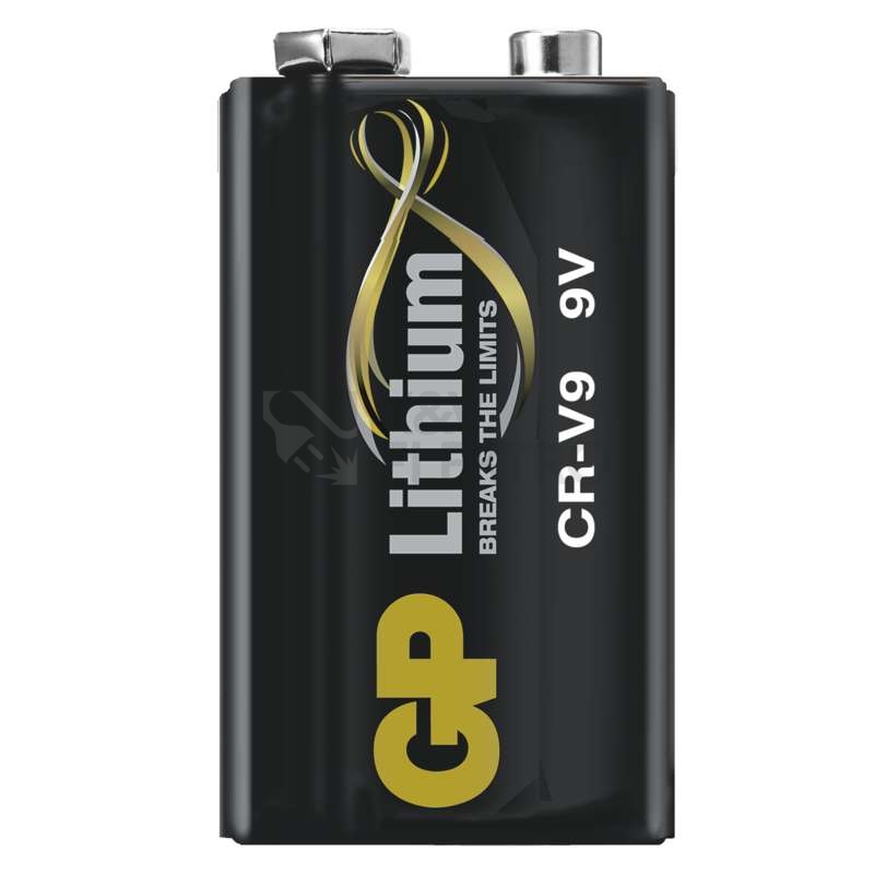 Obrázek produktu Baterie 9V GP CR-V9 lithiová 1ks 1022000911 blistr 1