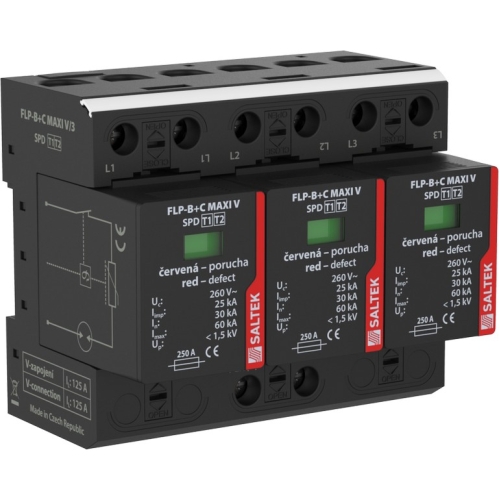 Svodič přepětí FLP-B+C MAXI V/3 (TN-C)
