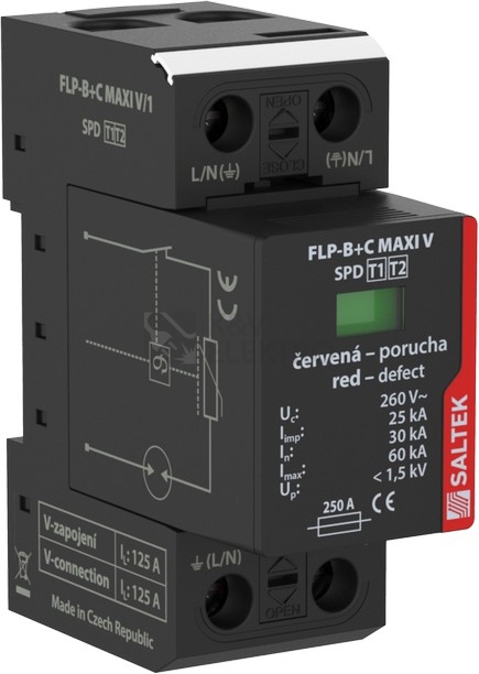 Obrázek produktu  Svodič přepětí FLP-B+C MAXI V/1 0