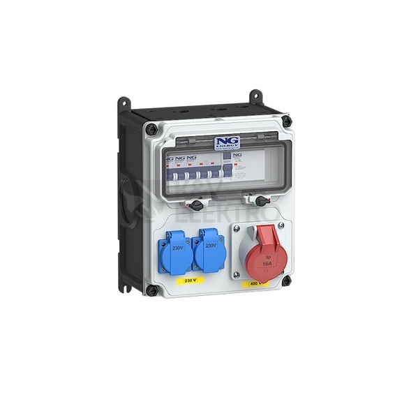Obrázek produktu Zásuvková skříň VARIABOX SC 51 022 VB.01 jištěná s chráničem 0