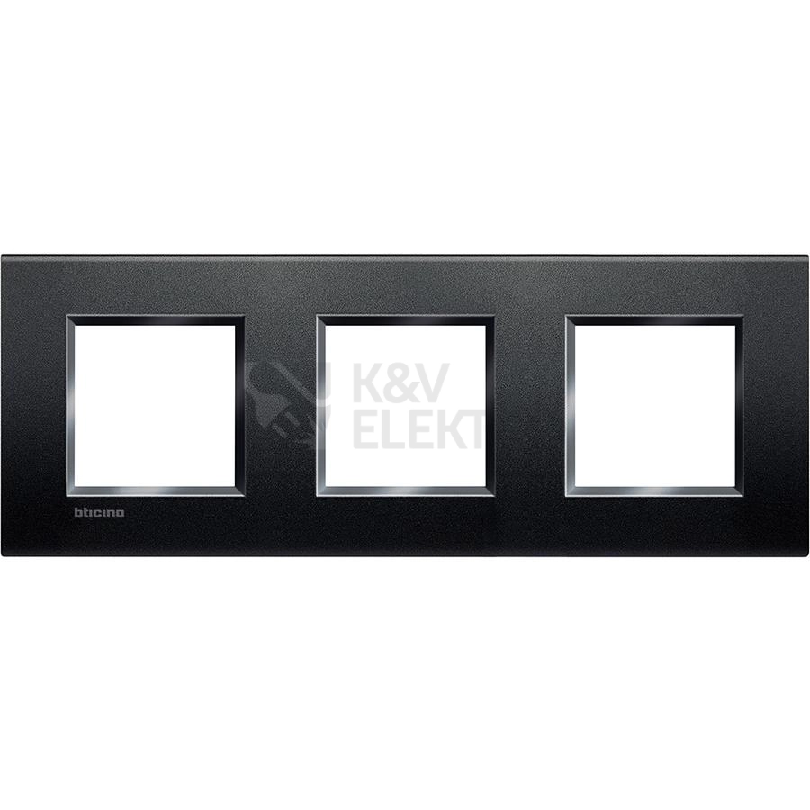 Obrázek produktu Bticino Living.Light rámeček 2+2+2M antracit LNA4802M3AR 0