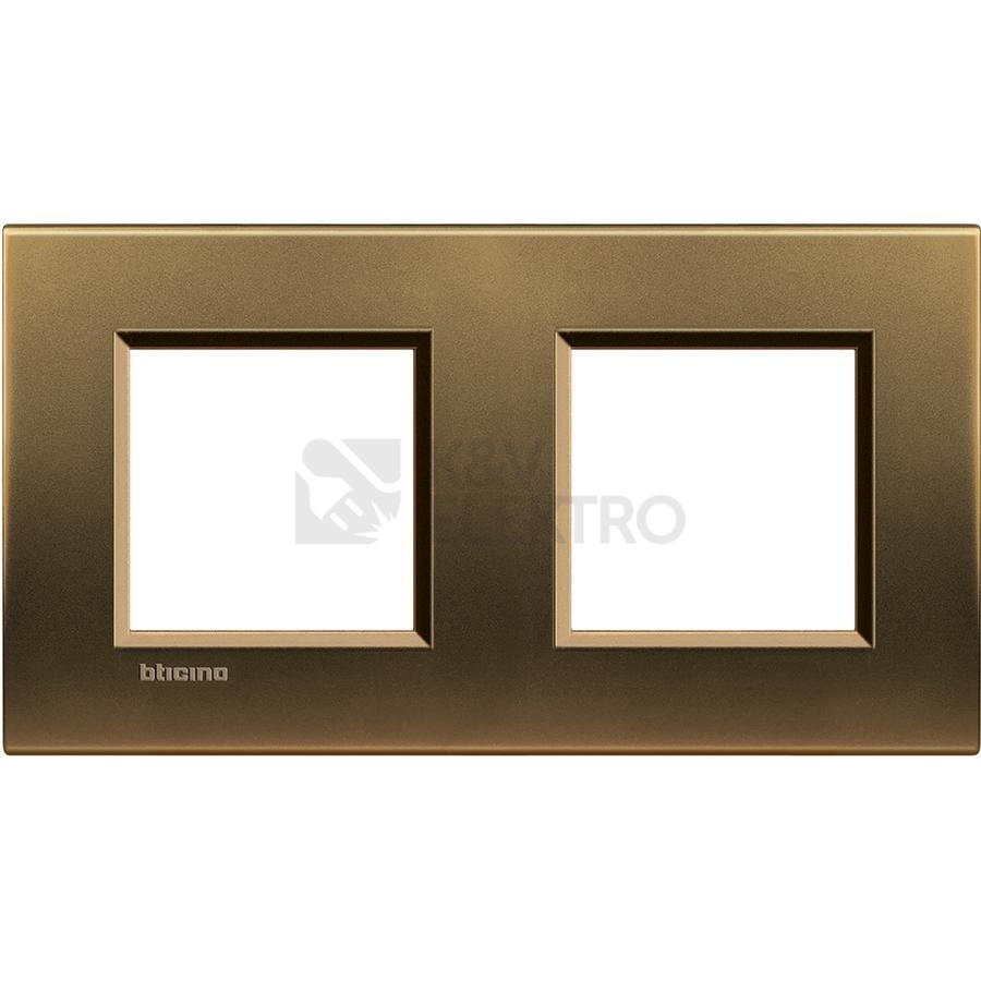 Obrázek produktu Bticino Living.Light rámeček 2+2M bronz LNA4802M2BZ 0