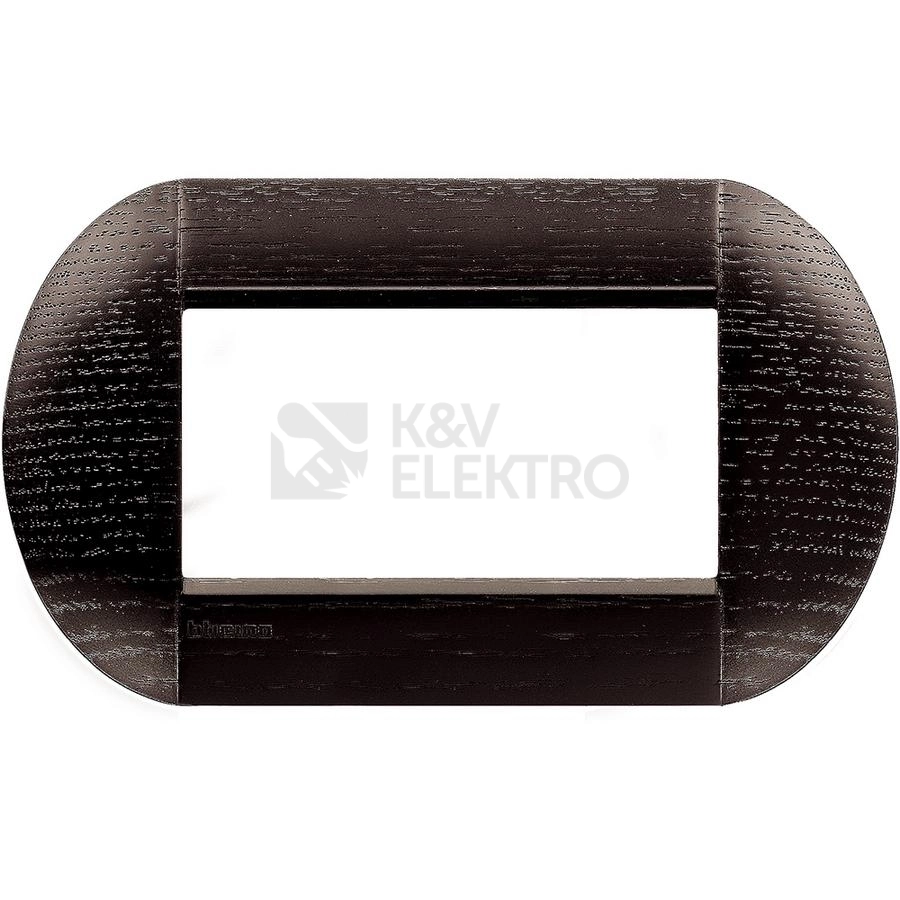 Obrázek produktu Bticino LIVING.LIGHT oválný rámeček 4moduly LNB4804LRW dub 0