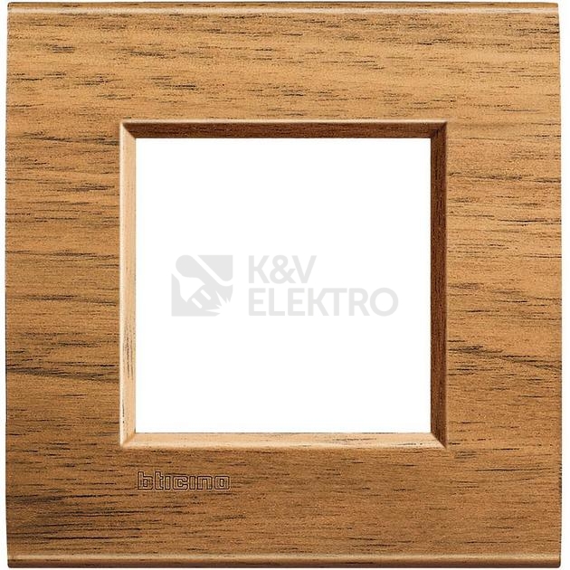 Obrázek produktu Living.Light, rámeček hranatý 2 moduly ořech LNA4802LNC 0