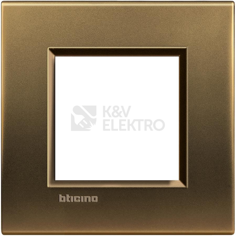 Obrázek produktu Bticino Living.Light rámeček 2moduly bronz LNA4802BZ 0