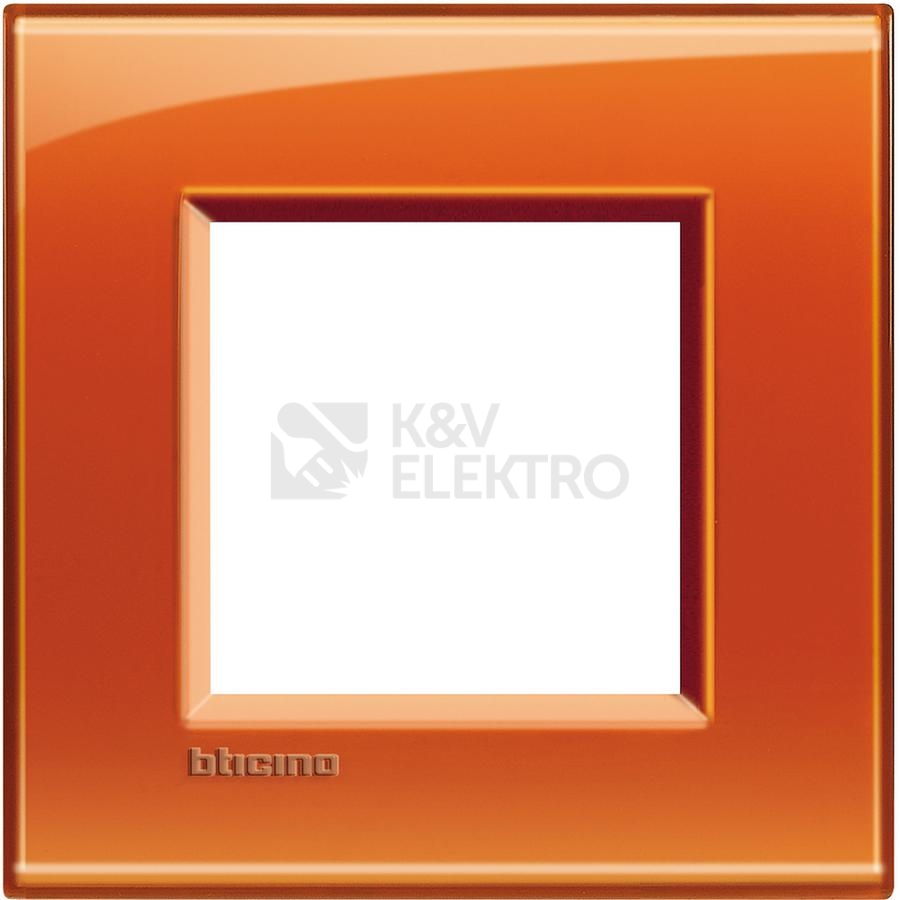 Obrázek produktu Bticino Living.Light rámeček 2moduly oranžová LNA4802OD 0