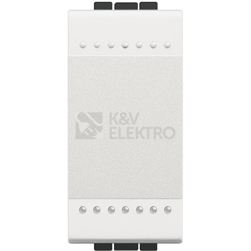 Bticino Living.Light vypínač č.1 bílá N4001A 1modul