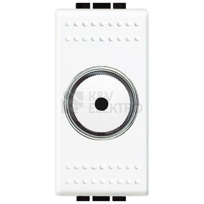 Obrázek produktu Bticino Living.Light stmívač otočný 60-500W 1modul bílá N4402N 0