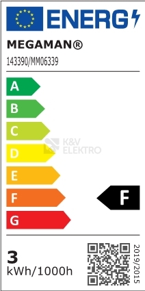 Obrázek produktu LED žárovka E14 Megaman LG2603.5V2/WW/E14 P45 3,5W (25W) teplá bílá (2800K) 1