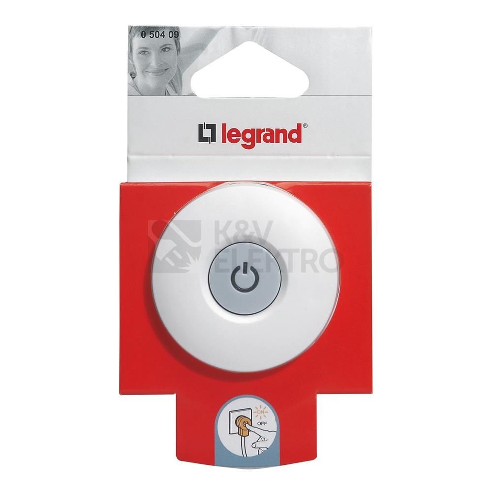 Obrázek produktu Legrand 50409 vidlice s vypínačem 230V/16A 1