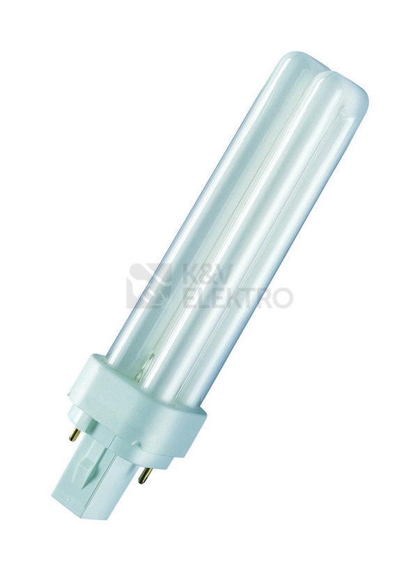 Obrázek produktu Úsporná zářivka Osram DULUX D 18W/865 G24D-2 studená bílá 6500K 0