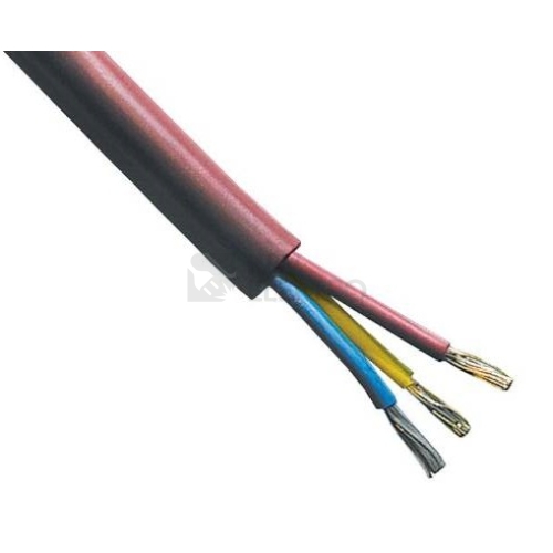Silikonový kabel SIHF 3Cx0,75