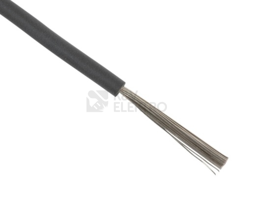 Obrázek produktu Vodič silikonový černý SIF 2,5 (100m) 0