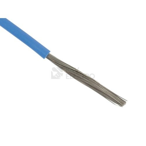 Vodič silikonový tmavě modrý SIF 1 (100m)