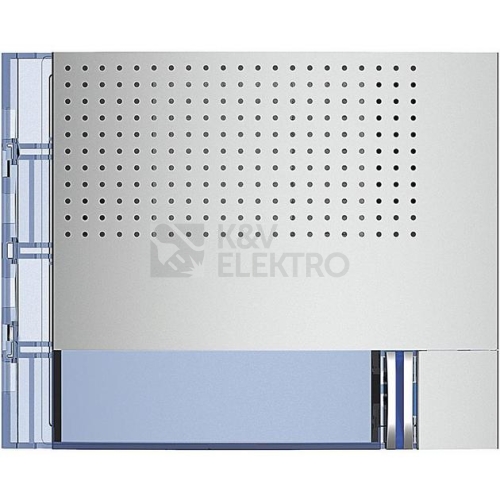 Bticino Sfera kryt audio jednotky základního, 1 tlačítko, Kov 351011