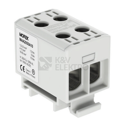 Svorka OTL 50/1x2 šedá