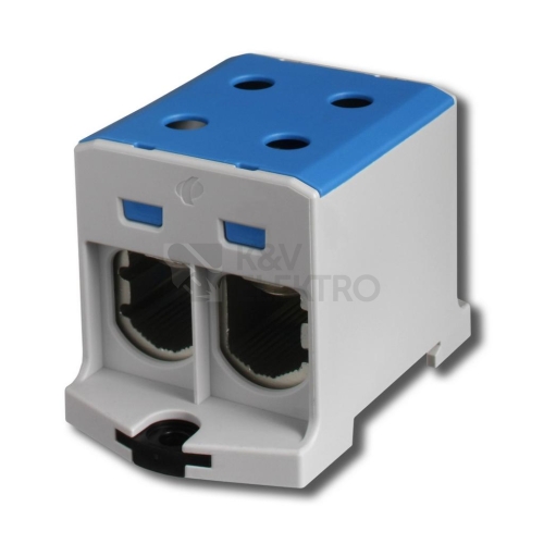 Svorka OTL 120/1x2 modrá
